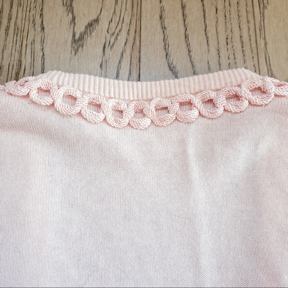 karl lagerfield / pink cardigan - Picture 5 of 9